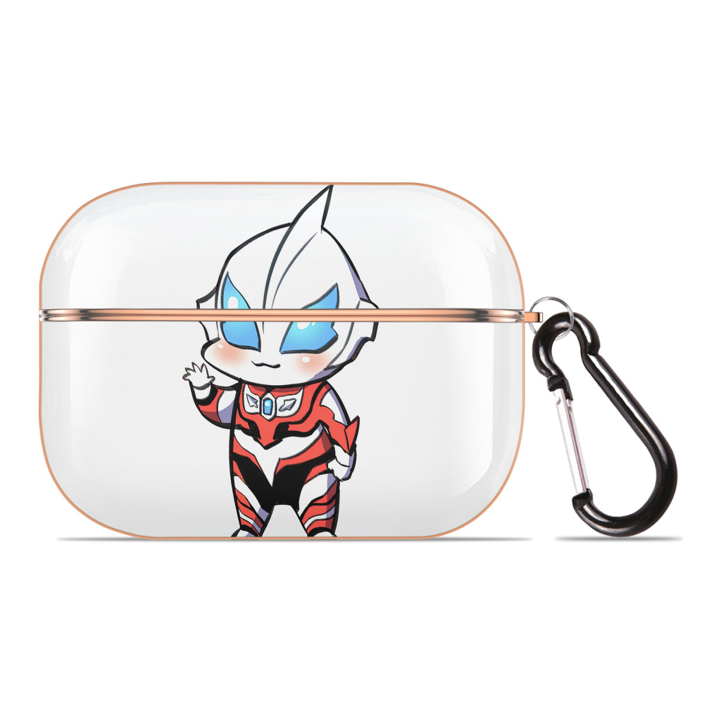 （画像用） ウルトラマン Ultraman 【AirPods Pro用】ハードシェル保護ケース｜耐衝撃・防指紋・カラビナ付き商品仕様