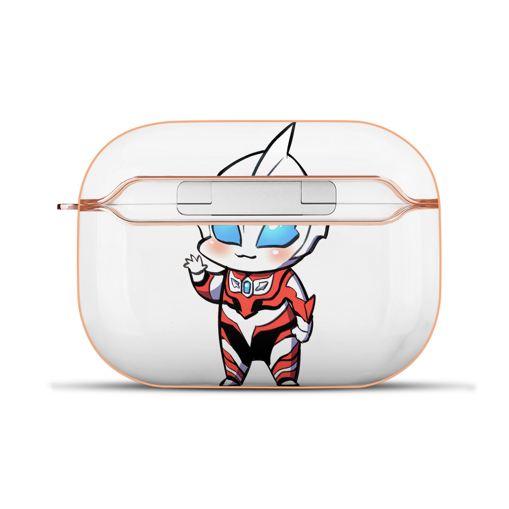 （画像用） ウルトラマン Ultraman 【AirPods Pro用】ハードシェル保護ケース｜耐衝撃・防指紋・カラビナ付き商品仕様