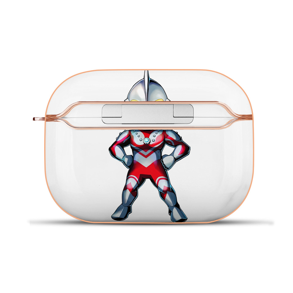 （画像用） ウルトラマン Ultraman 【AirPods Pro用】ハードシェル保護ケース｜耐衝撃・防指紋・カラビナ付き商品仕様