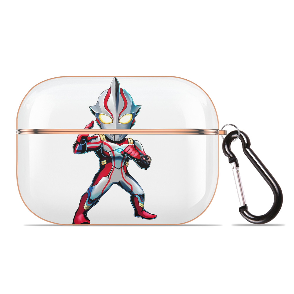 （画像用） ウルトラマン Ultraman 【AirPods Pro用】ハードシェル保護ケース｜耐衝撃・防指紋・カラビナ付き商品仕様