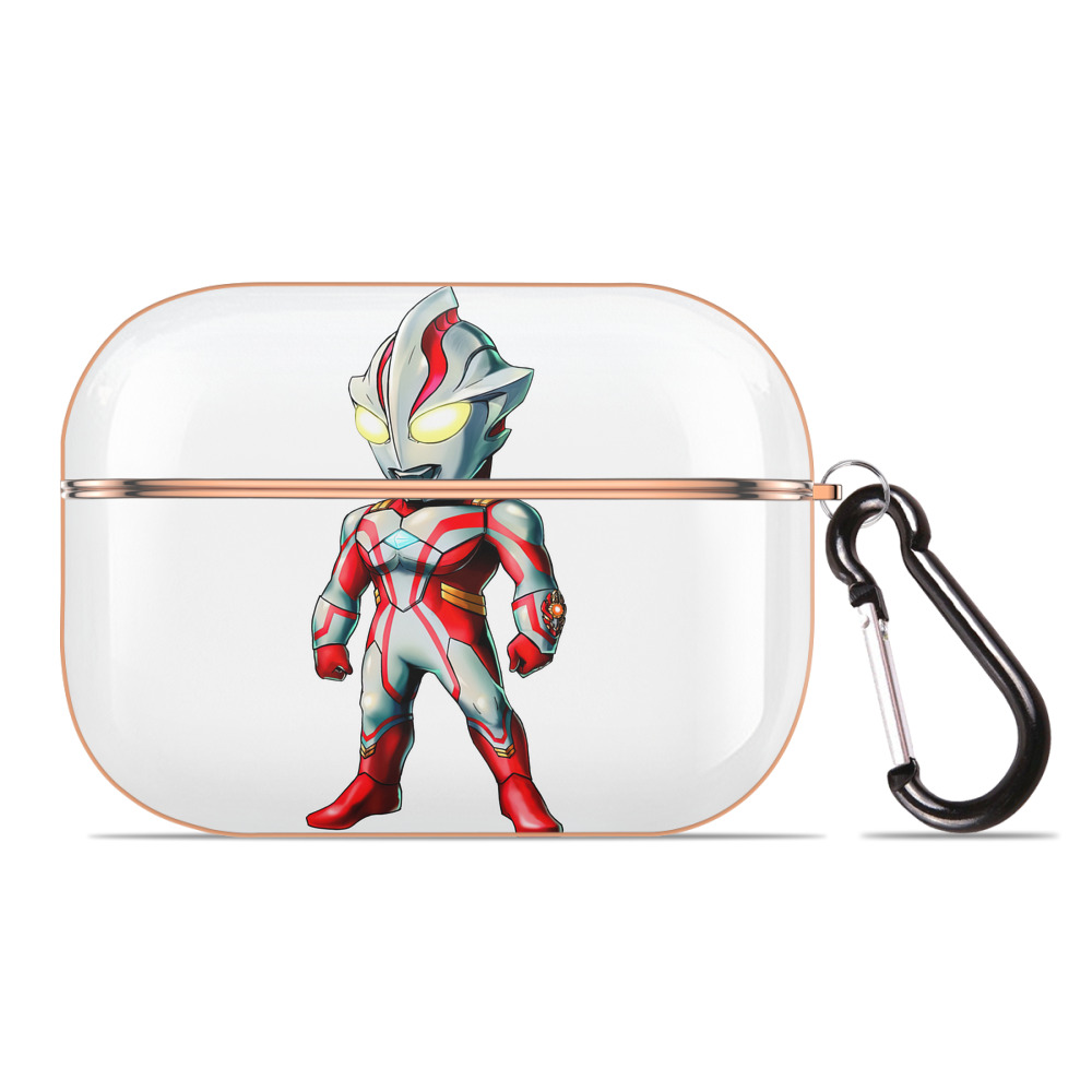 （画像用） ウルトラマン Ultraman 【AirPods Pro用】ハードシェル保護ケース｜耐衝撃・防指紋・カラビナ付き商品仕様