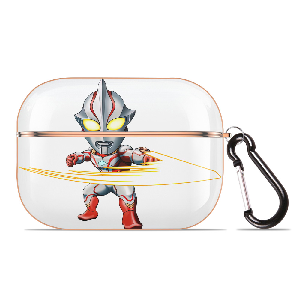 （画像用） ウルトラマン Ultraman 【AirPods Pro用】ハードシェル保護ケース｜耐衝撃・防指紋・カラビナ付き商品仕様