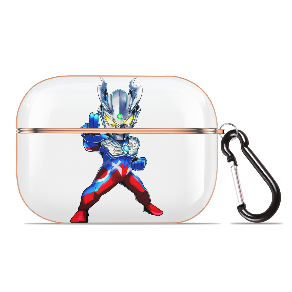 （画像用） ウルトラマン Ultraman 【AirPods Pro用】ハードシェル保護ケース｜耐衝撃・防指紋・カラビナ付き商品仕様