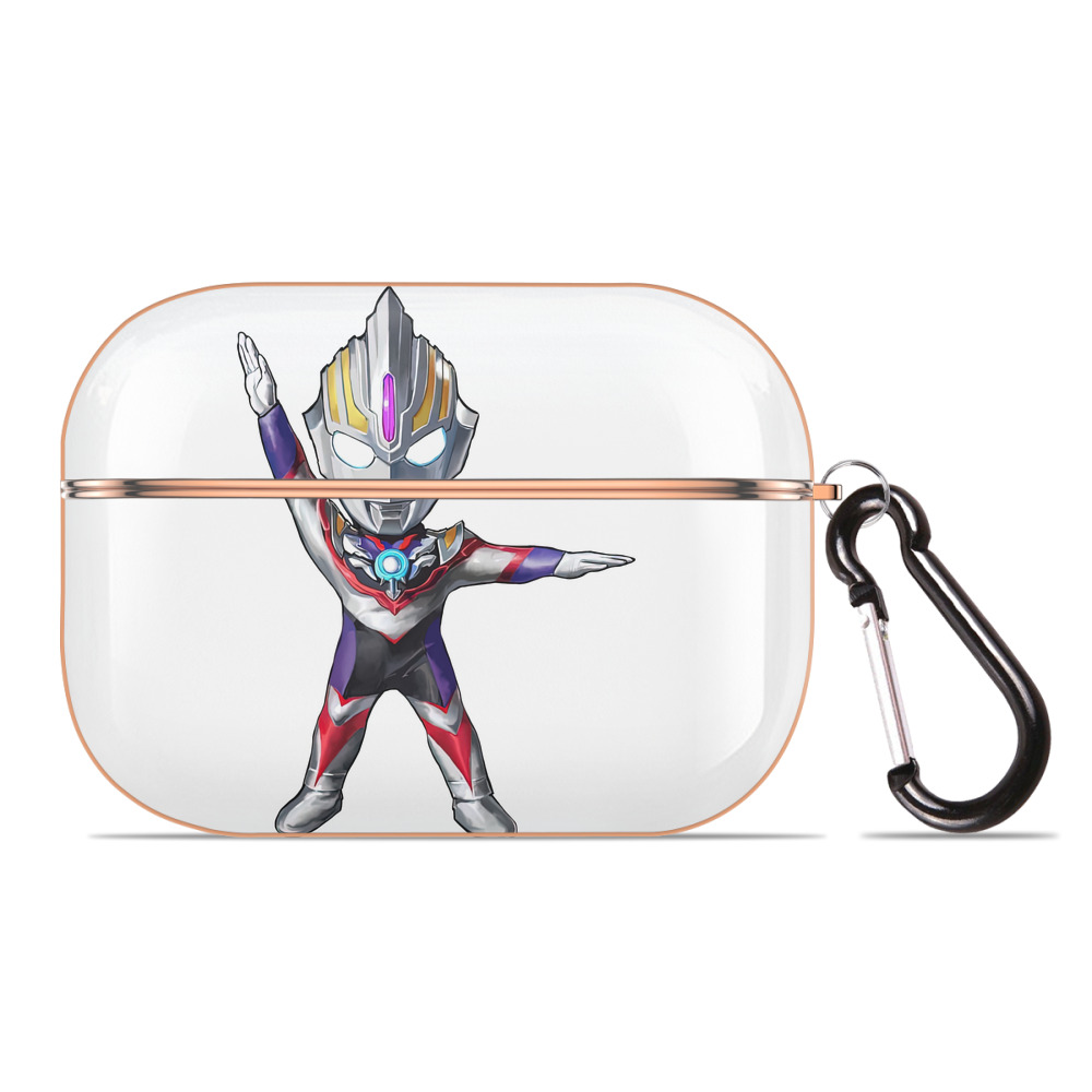 （画像用） ウルトラマン Ultraman 【AirPods Pro用】ハードシェル保護ケース｜耐衝撃・防指紋・カラビナ付き商品仕様