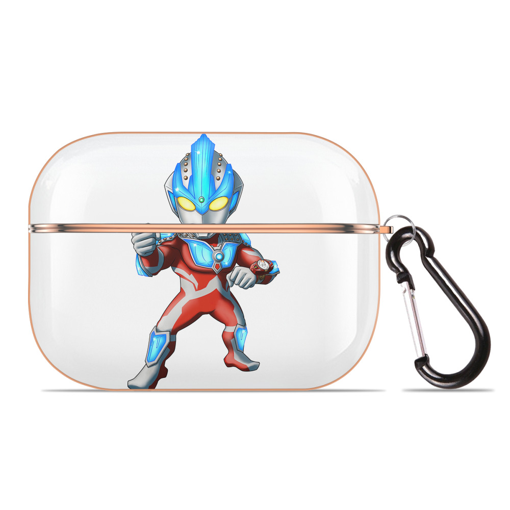 （画像用） ウルトラマン Ultraman 【AirPods Pro用】ハードシェル保護ケース｜耐衝撃・防指紋・カラビナ付き商品仕様