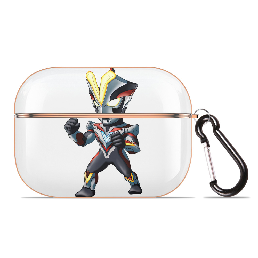 （画像用） ウルトラマン Ultraman 【AirPods Pro用】ハードシェル保護ケース｜耐衝撃・防指紋・カラビナ付き商品仕様