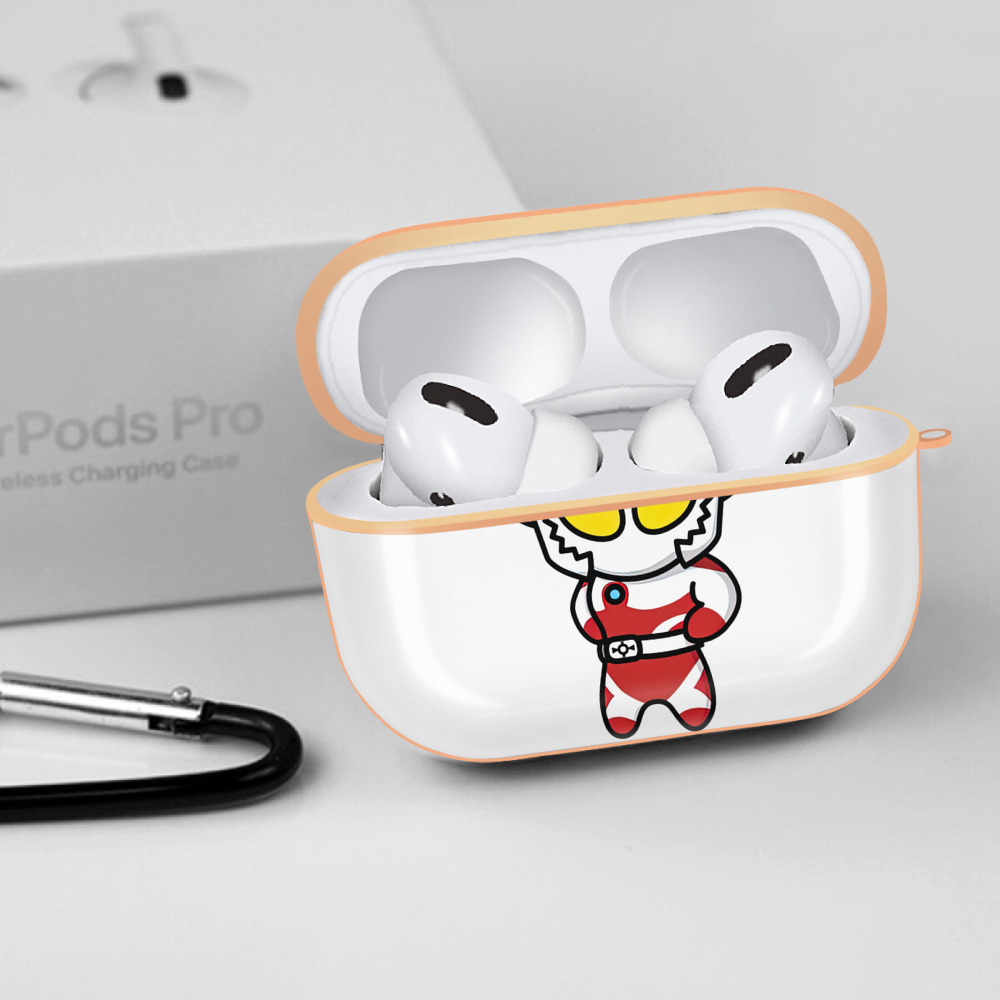 ウルトラマン Ultraman 【AirPods Pro用】ハードシェル保護ケース｜耐衝撃・防指紋・カラビナ付き商品仕様