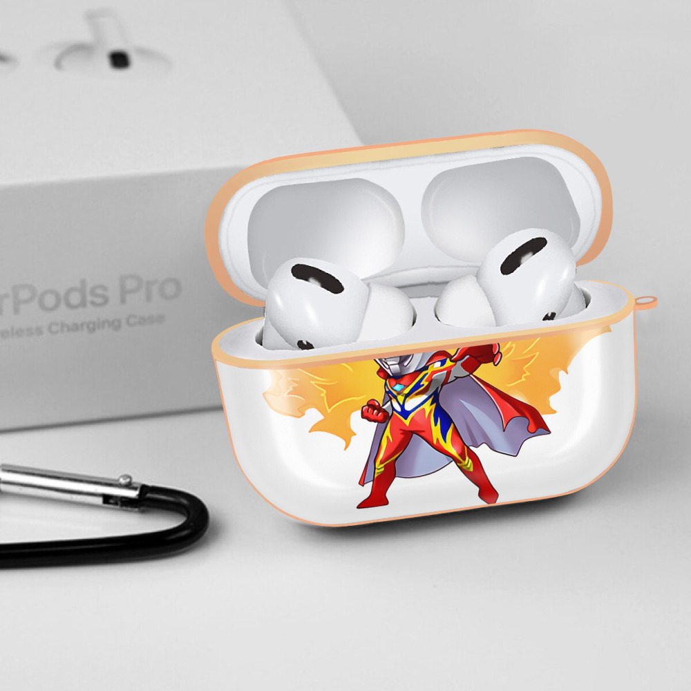 ウルトラマン Ultraman 【AirPods Pro用】ハードシェル保護ケース｜耐衝撃・防指紋・カラビナ付き商品仕様