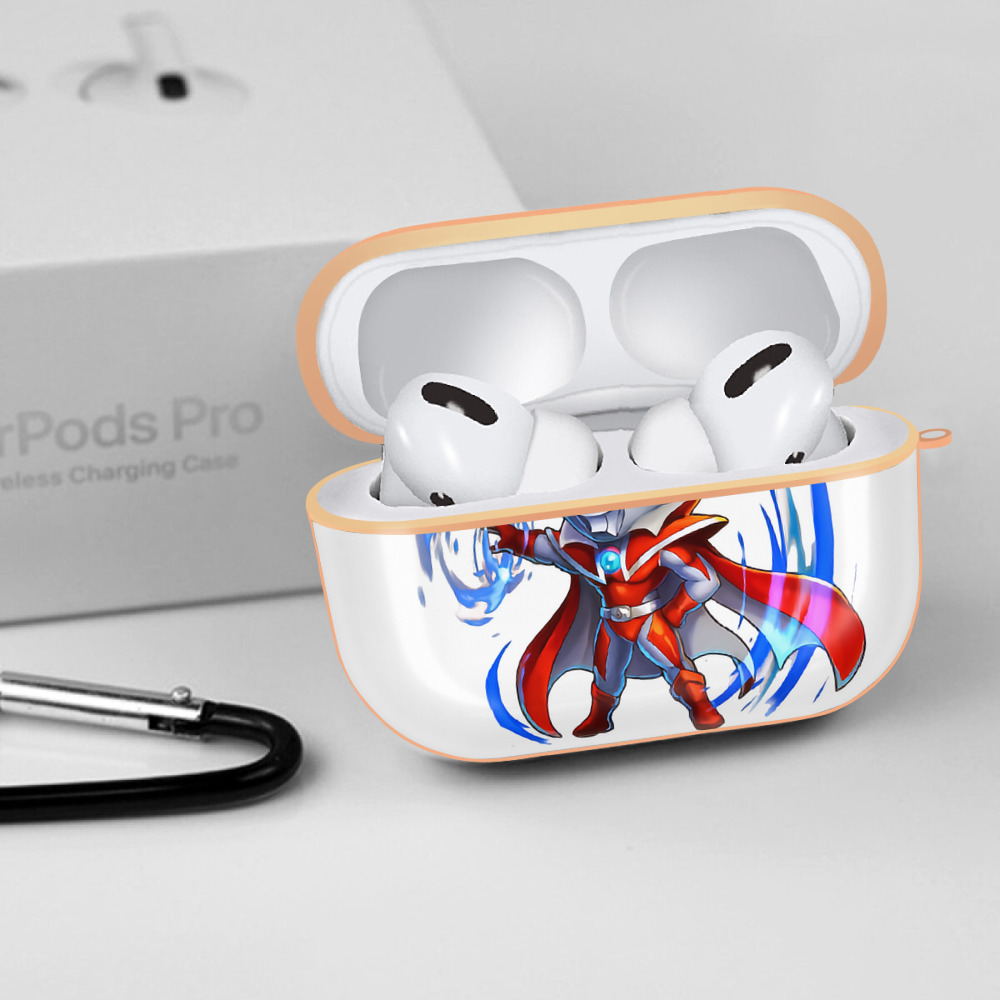 ウルトラマン Ultraman 【AirPods Pro用】ハードシェル保護ケース｜耐衝撃・防指紋・カラビナ付き商品仕様