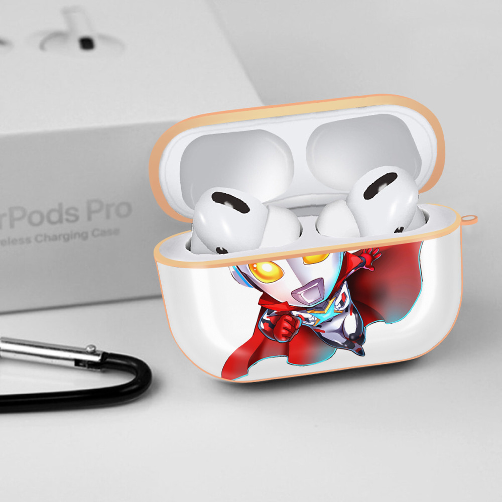 ウルトラマン Ultraman 【AirPods Pro用】ハードシェル保護ケース｜耐衝撃・防指紋・カラビナ付き商品仕様