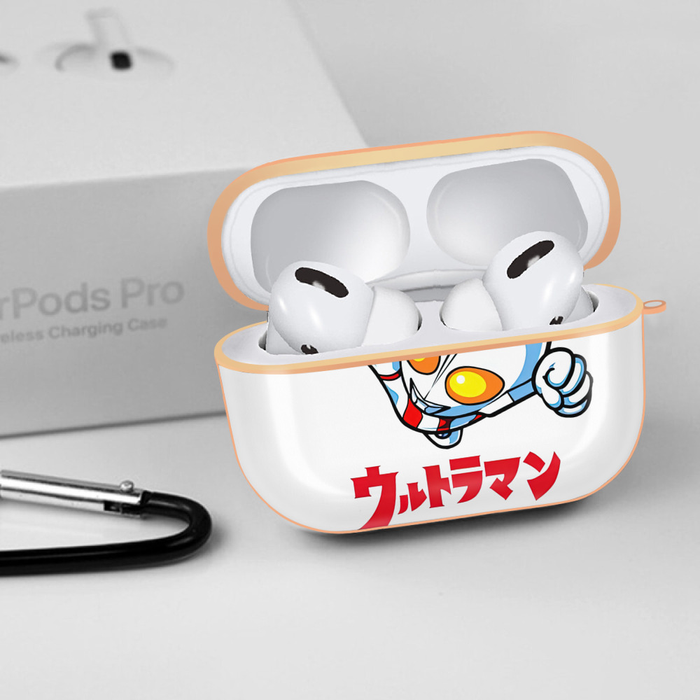 ウルトラマン Ultraman 【AirPods Pro用】ハードシェル保護ケース｜耐衝撃・防指紋・カラビナ付き商品仕様