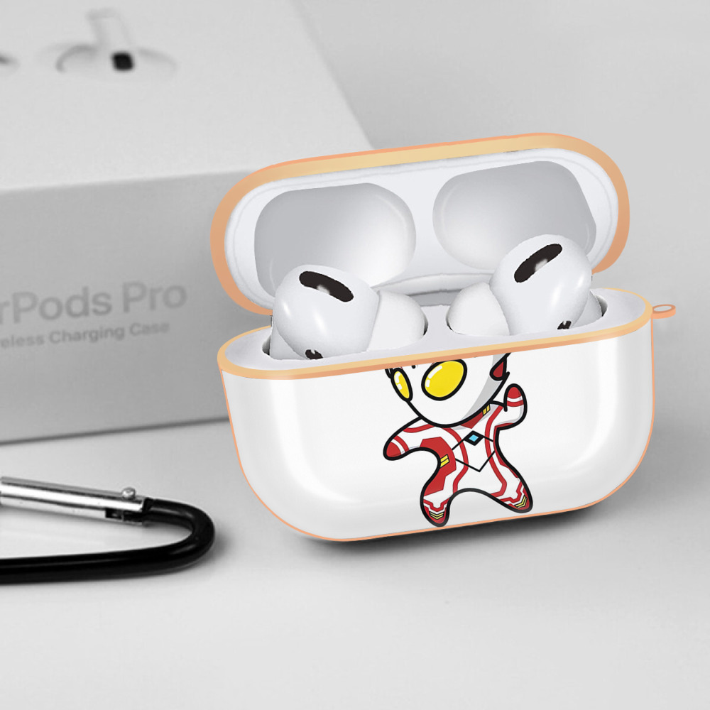 ウルトラマン Ultraman 【AirPods Pro用】ハードシェル保護ケース｜耐衝撃・防指紋・カラビナ付き商品仕様