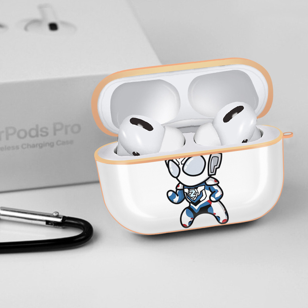 ウルトラマン Ultraman 【AirPods Pro用】ハードシェル保護ケース｜耐衝撃・防指紋・カラビナ付き商品仕様