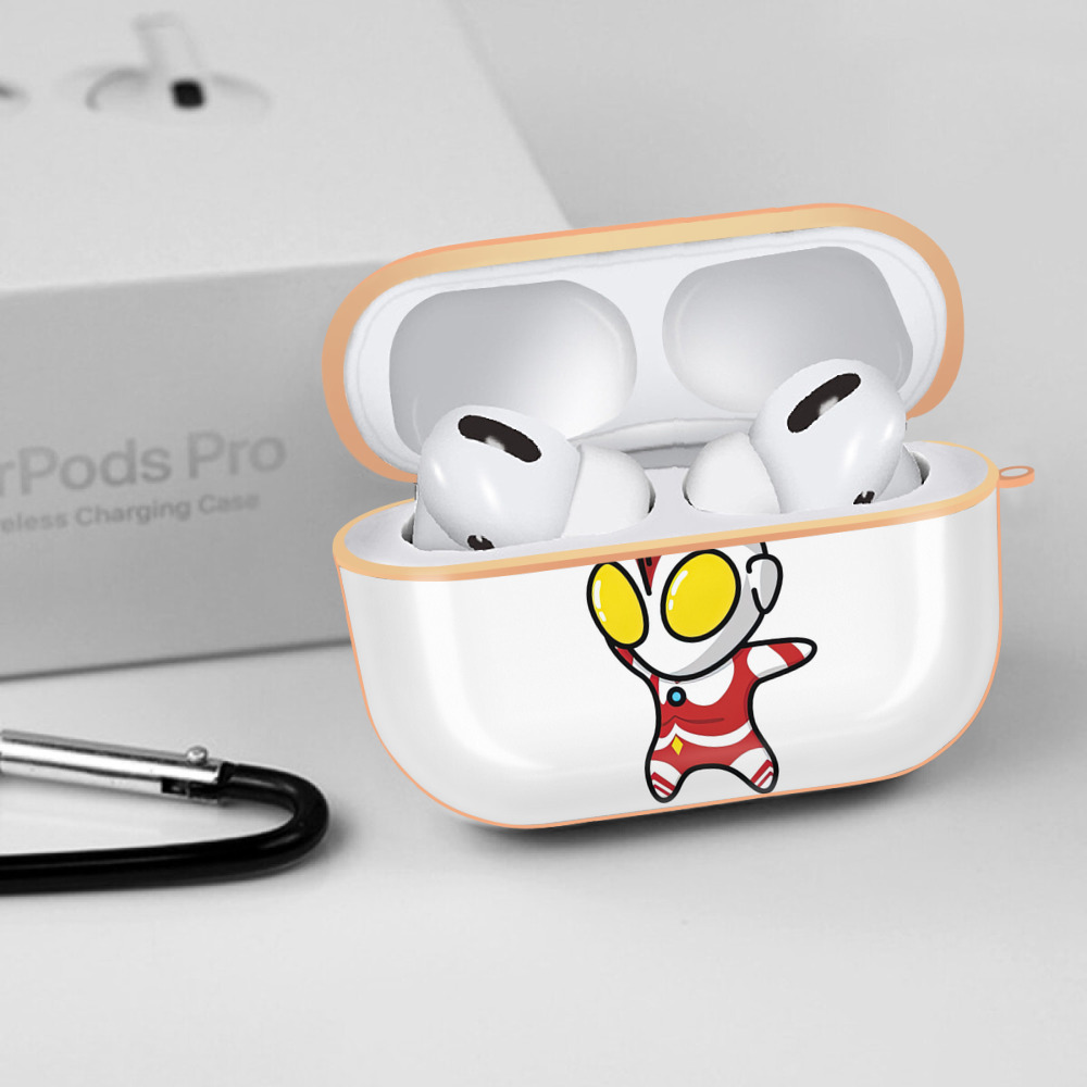 ウルトラマン Ultraman 【AirPods Pro用】ハードシェル保護ケース｜耐衝撃・防指紋・カラビナ付き商品仕様