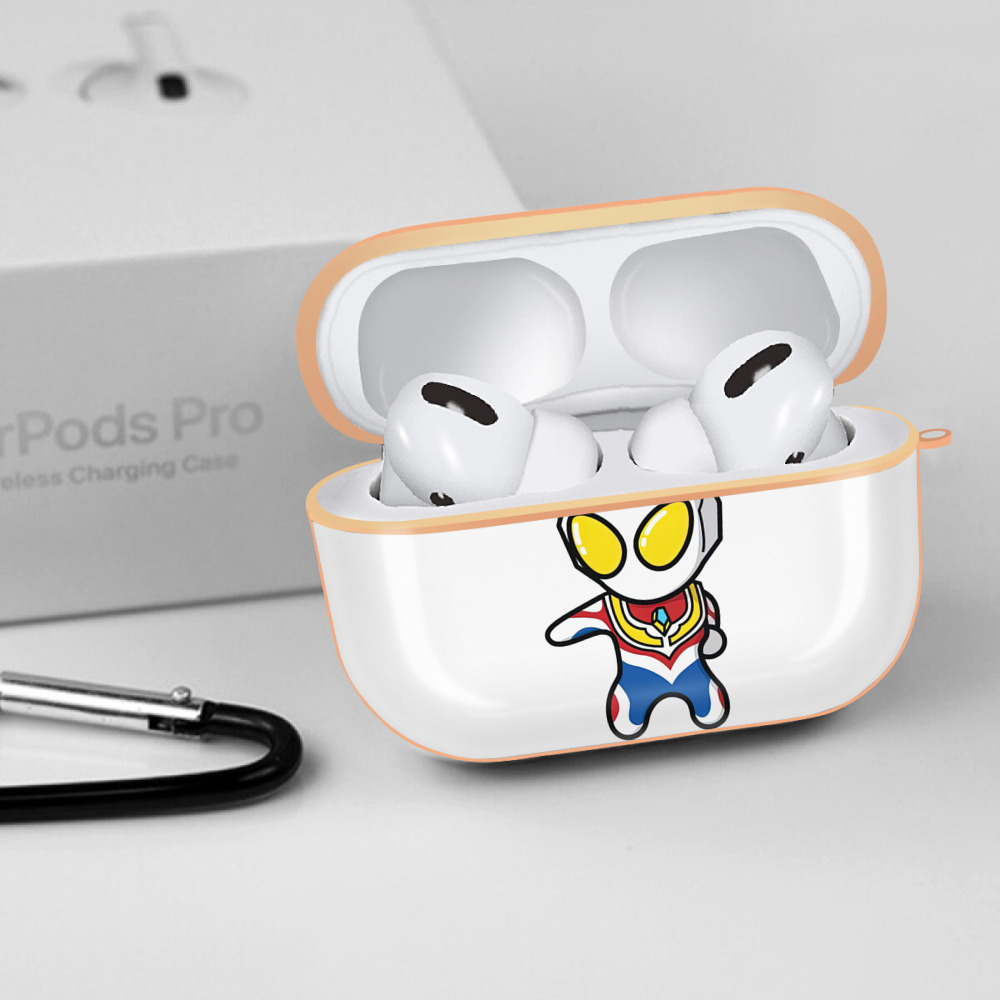 ウルトラマン Ultraman 【AirPods Pro用】ハードシェル保護ケース｜耐衝撃・防指紋・カラビナ付き商品仕様