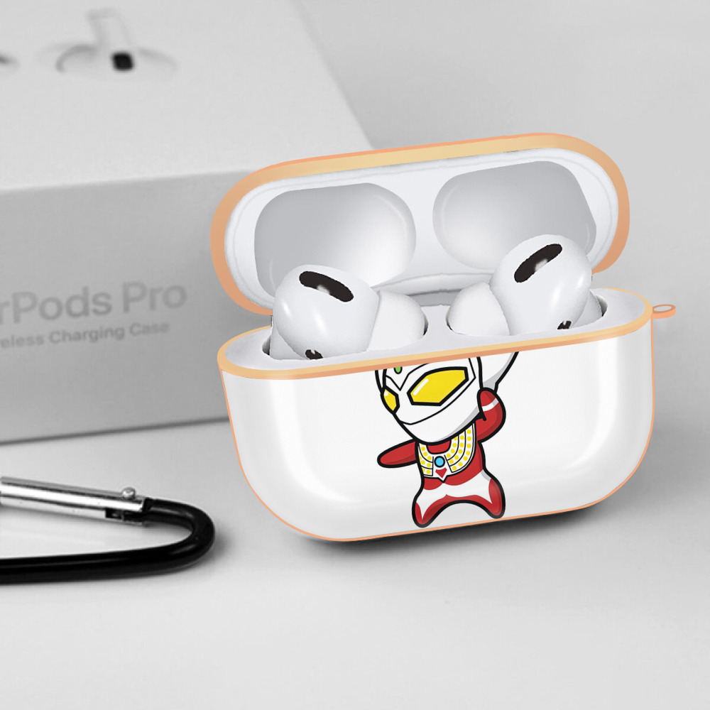 ウルトラマン Ultraman 【AirPods Pro用】ハードシェル保護ケース｜耐衝撃・防指紋・カラビナ付き商品仕様