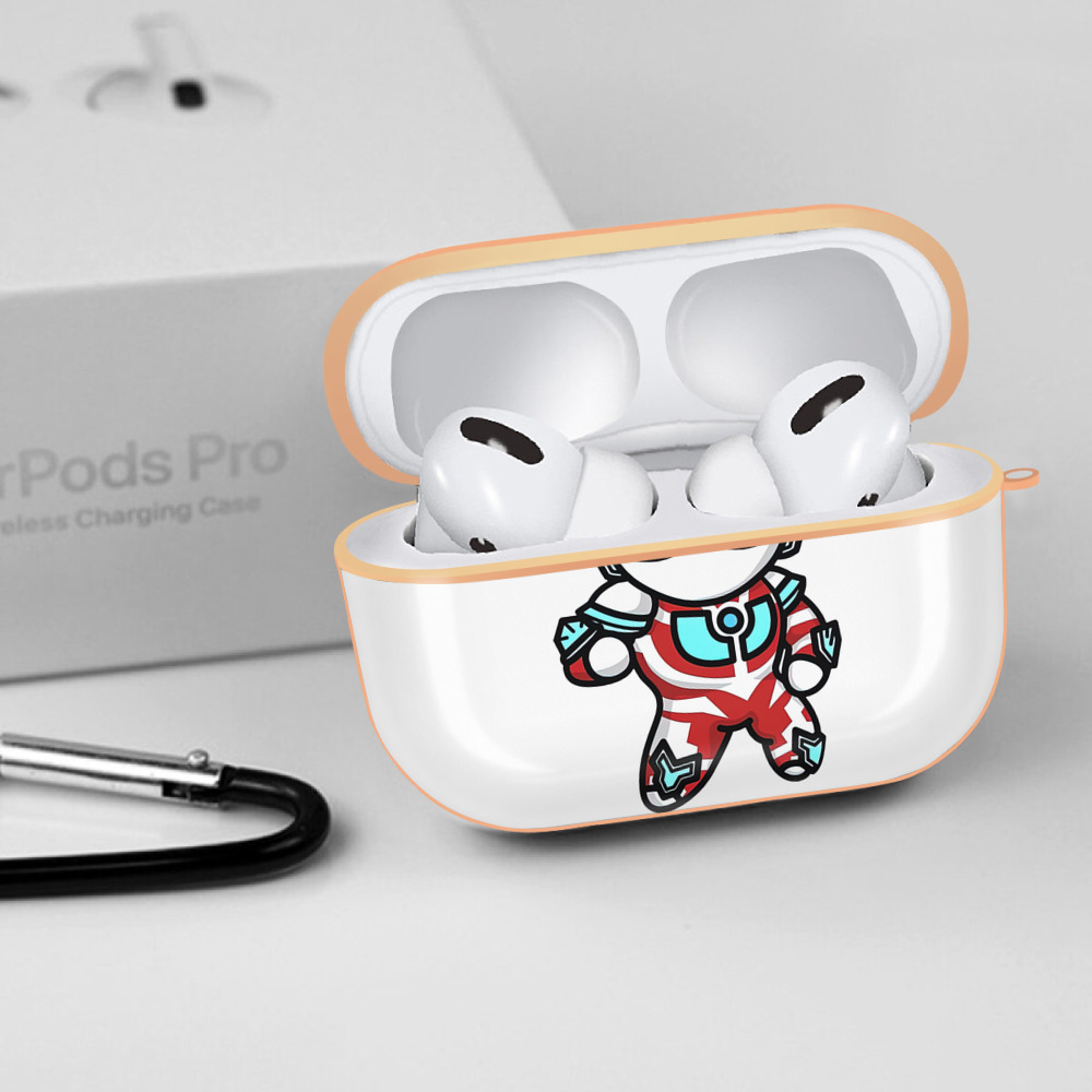 ウルトラマン Ultraman 【AirPods Pro用】ハードシェル保護ケース｜耐衝撃・防指紋・カラビナ付き商品仕様