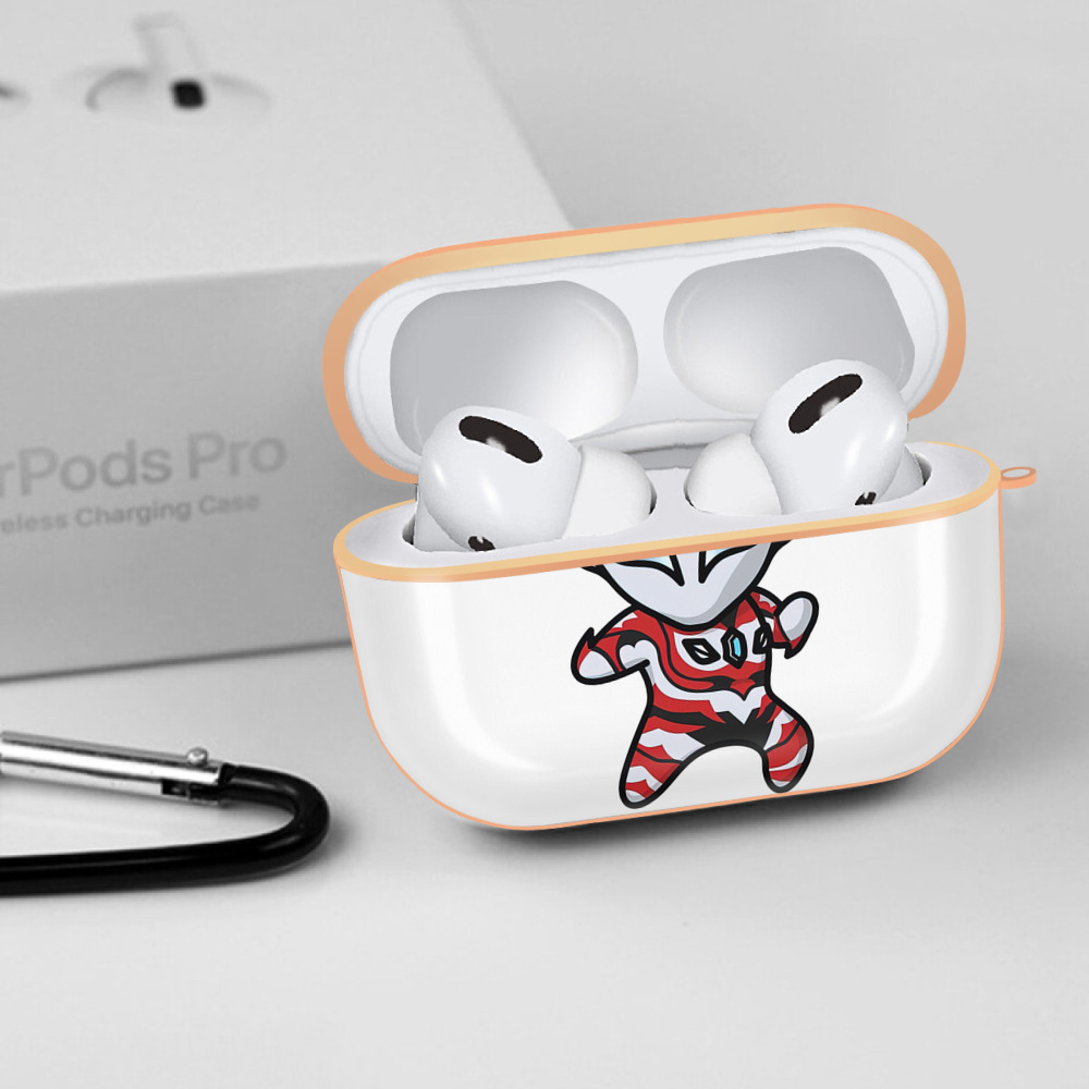 ウルトラマン Ultraman 【AirPods Pro用】ハードシェル保護ケース｜耐衝撃・防指紋・カラビナ付き商品仕様