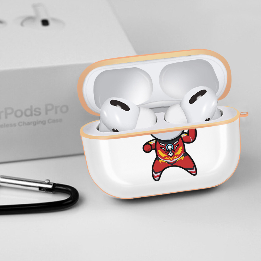 ウルトラマン Ultraman 【AirPods Pro用】ハードシェル保護ケース｜耐衝撃・防指紋・カラビナ付き商品仕様