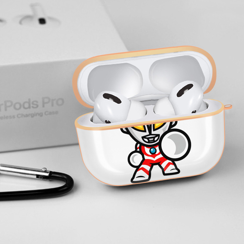 ウルトラマン Ultraman 【AirPods Pro用】ハードシェル保護ケース｜耐衝撃・防指紋・カラビナ付き商品仕様