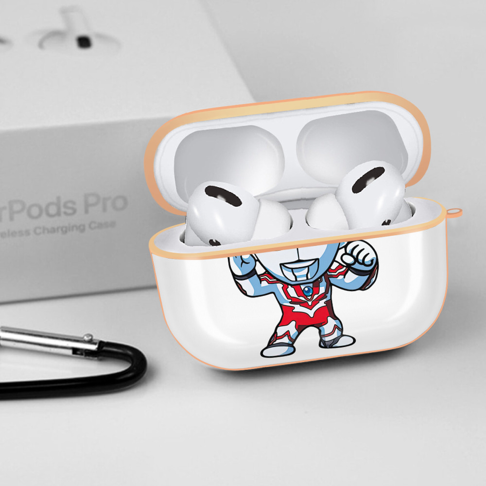 ウルトラマン Ultraman 【AirPods Pro用】ハードシェル保護ケース｜耐衝撃・防指紋・カラビナ付き商品仕様