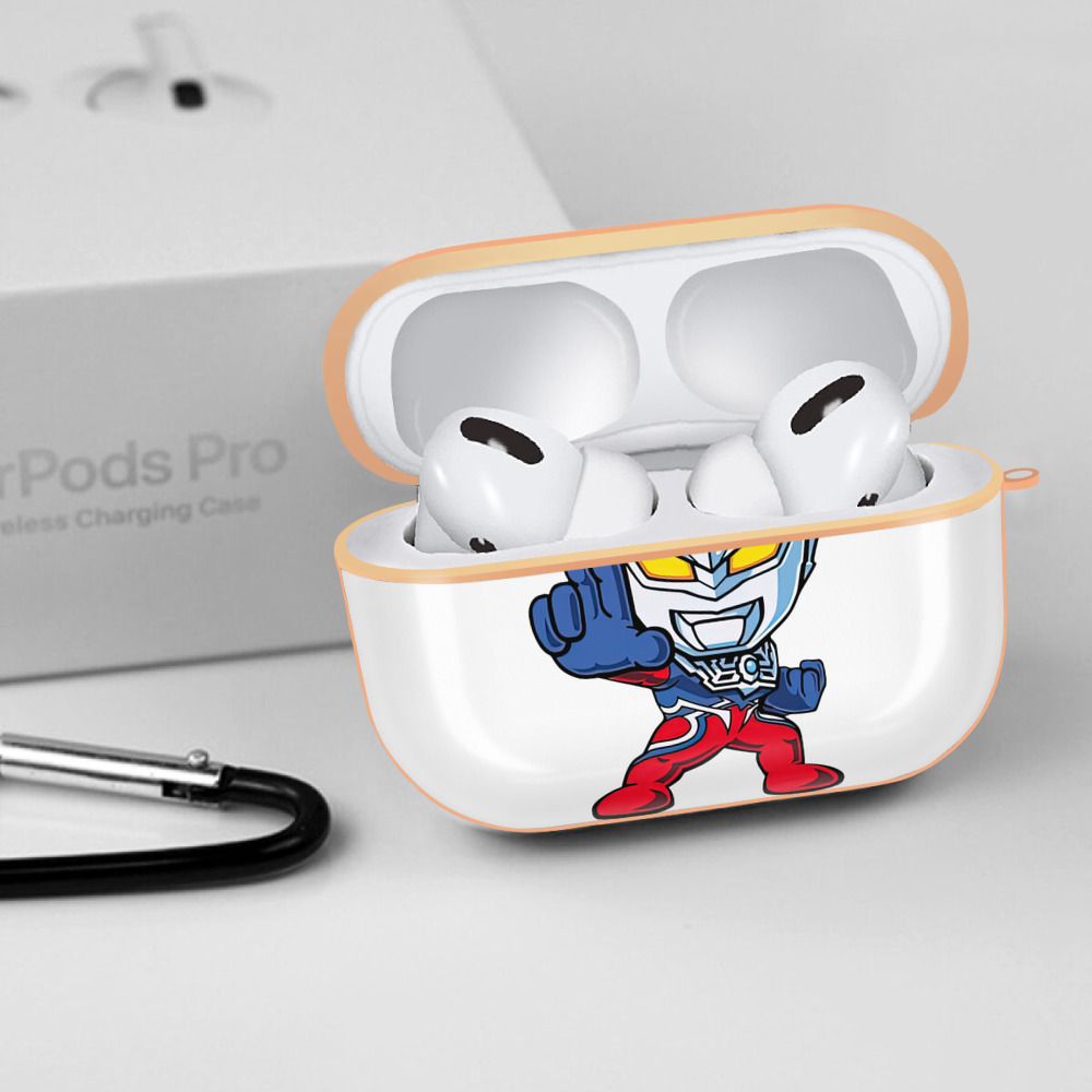 ウルトラマン Ultraman 【AirPods Pro用】ハードシェル保護ケース｜耐衝撃・防指紋・カラビナ付き商品仕様
