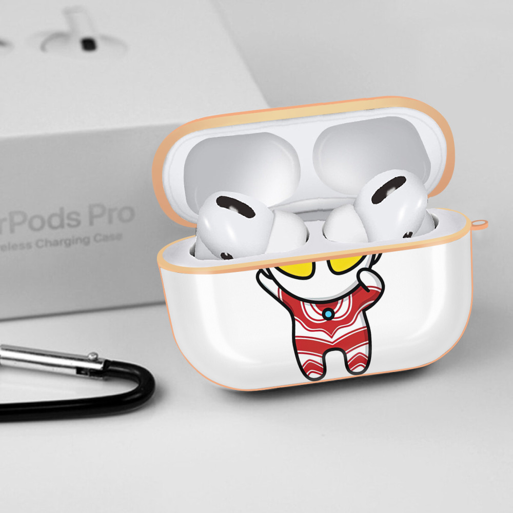 ウルトラマン Ultraman 【AirPods Pro用】ハードシェル保護ケース｜耐衝撃・防指紋・カラビナ付き商品仕様