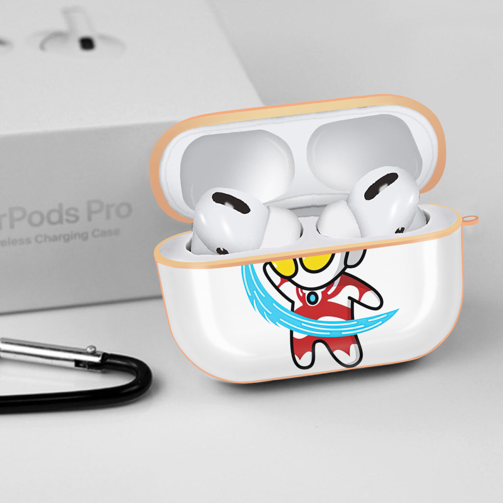ウルトラマン Ultraman 【AirPods Pro用】ハードシェル保護ケース｜耐衝撃・防指紋・カラビナ付き商品仕様