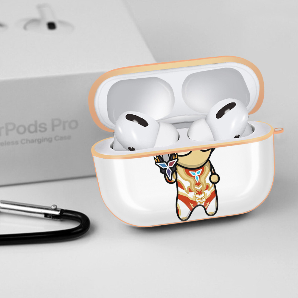 ウルトラマン Ultraman 【AirPods Pro用】ハードシェル保護ケース｜耐衝撃・防指紋・カラビナ付き商品仕様