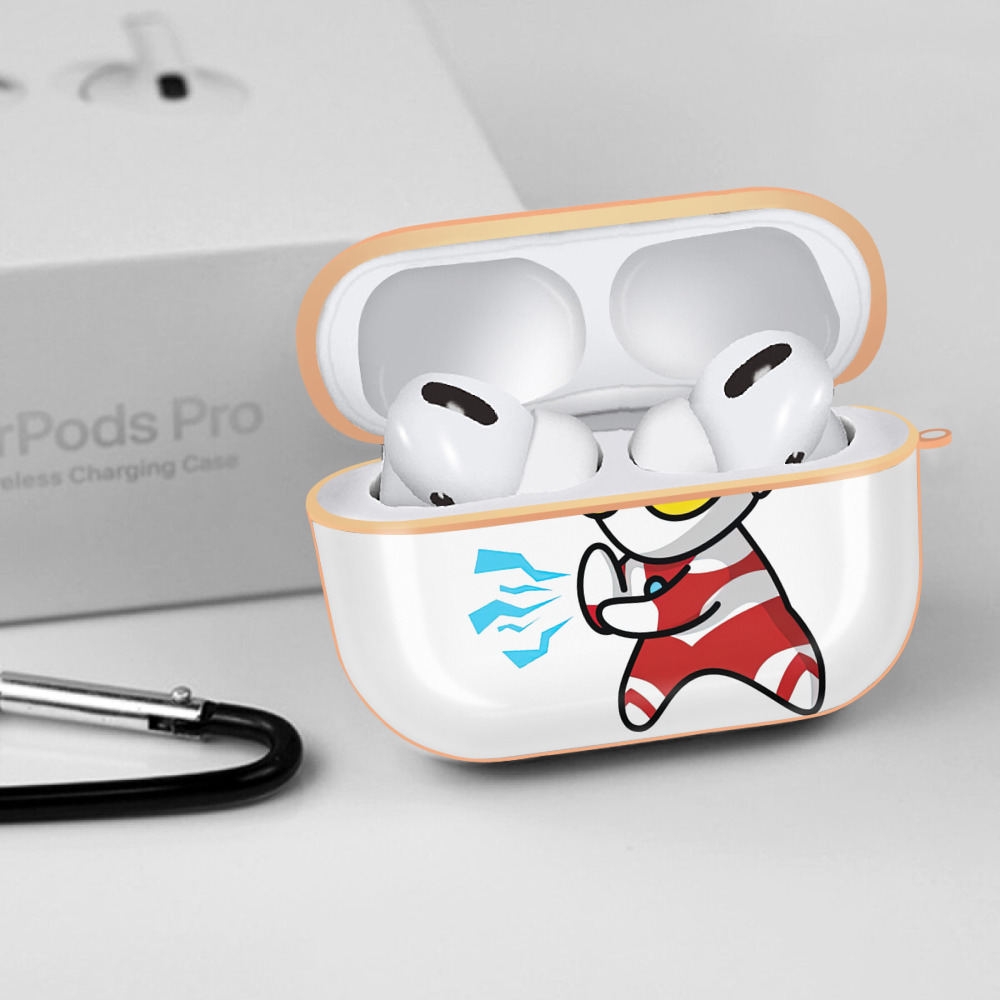 ウルトラマン Ultraman 【AirPods Pro用】ハードシェル保護ケース｜耐衝撃・防指紋・カラビナ付き商品仕様