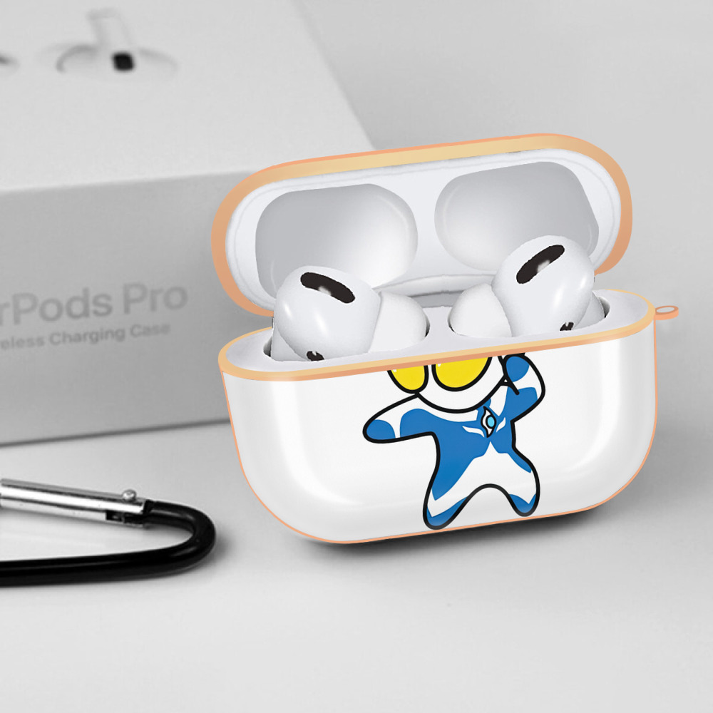 ウルトラマン Ultraman 【AirPods Pro用】ハードシェル保護ケース｜耐衝撃・防指紋・カラビナ付き商品仕様