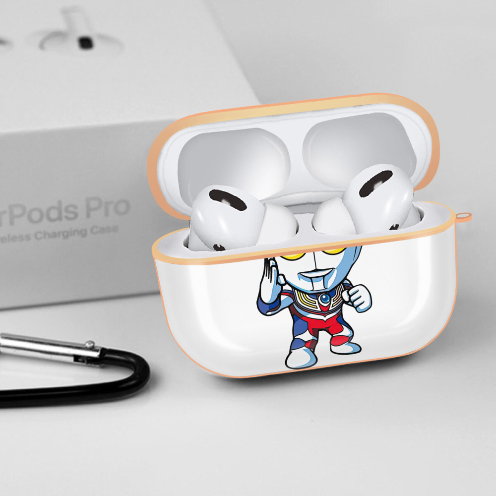 ウルトラマン Ultraman 【AirPods Pro用】ハードシェル保護ケース｜耐衝撃・防指紋・カラビナ付き商品仕様