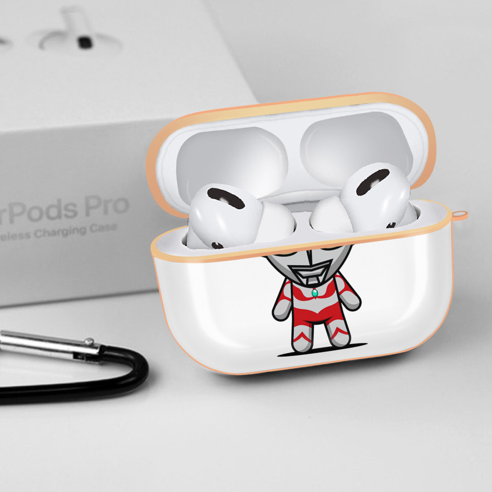 ウルトラマン Ultraman 【AirPods Pro用】ハードシェル保護ケース｜耐衝撃・防指紋・カラビナ付き商品仕様