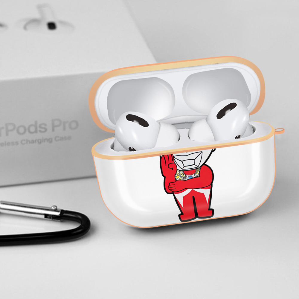 ウルトラマン Ultraman 【AirPods Pro用】ハードシェル保護ケース｜耐衝撃・防指紋・カラビナ付き商品仕様