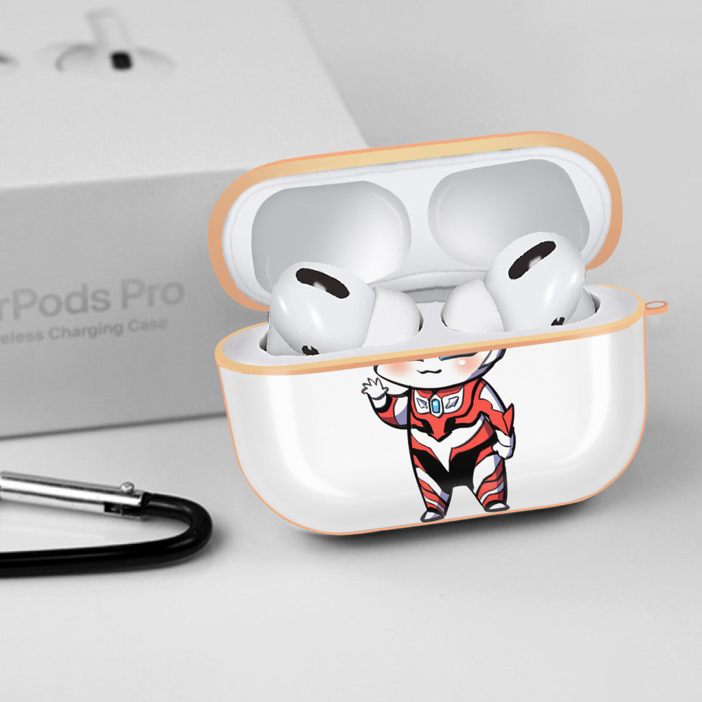 ウルトラマン Ultraman 【AirPods Pro用】ハードシェル保護ケース｜耐衝撃・防指紋・カラビナ付き商品仕様