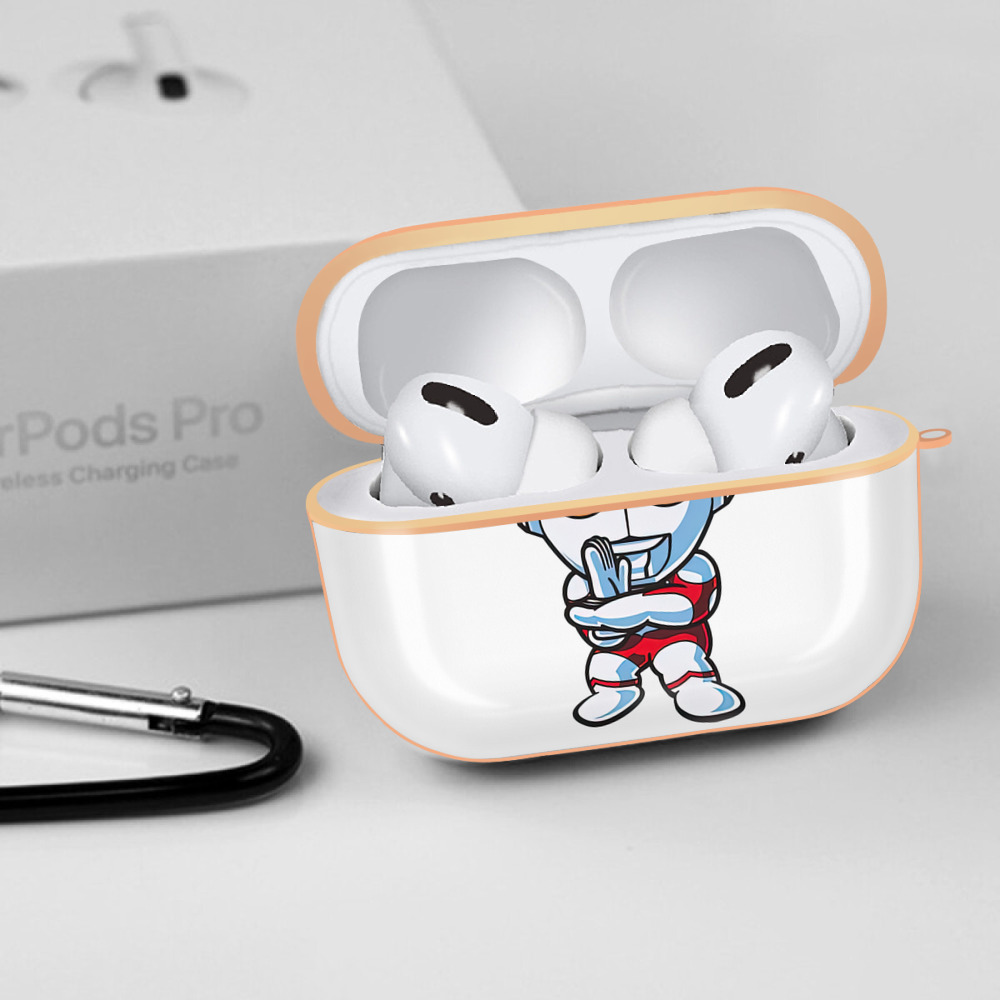 ウルトラマン Ultraman 【AirPods Pro用】ハードシェル保護ケース｜耐衝撃・防指紋・カラビナ付き商品仕様