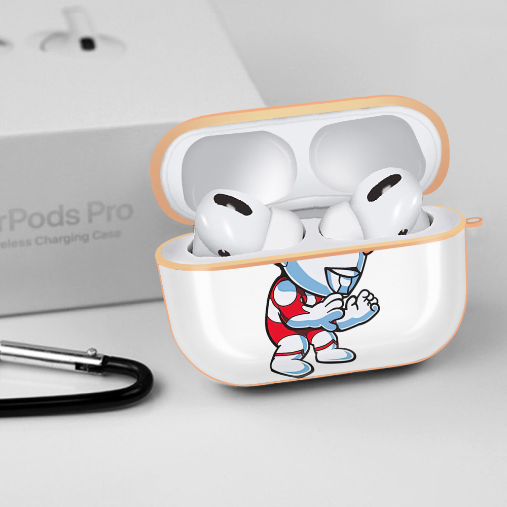 ウルトラマン Ultraman 【AirPods Pro用】ハードシェル保護ケース｜耐衝撃・防指紋・カラビナ付き商品仕様