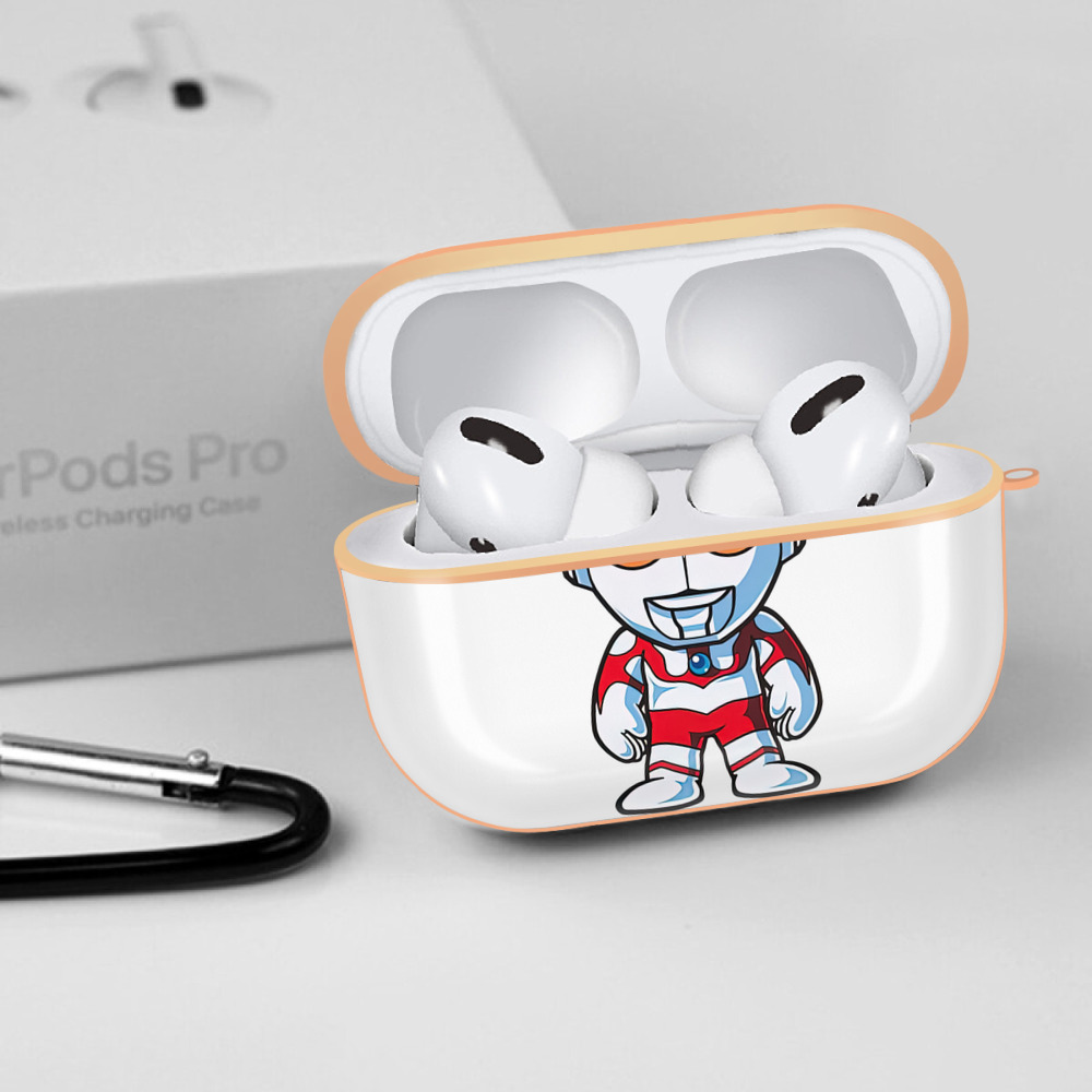 ウルトラマン Ultraman 【AirPods Pro用】ハードシェル保護ケース｜耐衝撃・防指紋・カラビナ付き商品仕様
