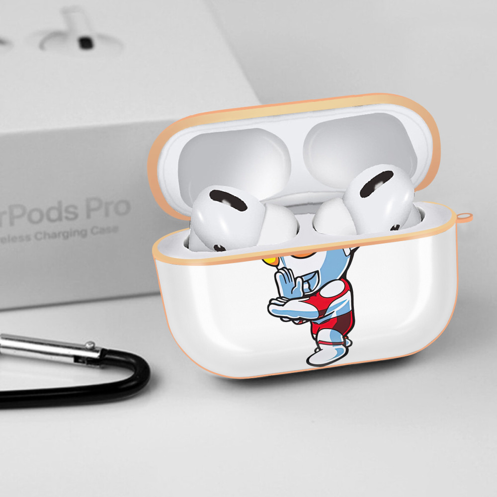 ウルトラマン Ultraman 【AirPods Pro用】ハードシェル保護ケース｜耐衝撃・防指紋・カラビナ付き商品仕様