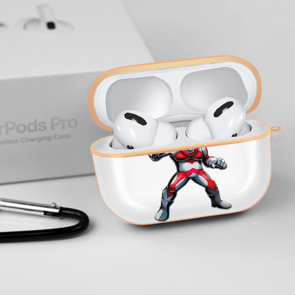 ウルトラマン Ultraman 【AirPods Pro用】ハードシェル保護ケース｜耐衝撃・防指紋・カラビナ付き商品仕様