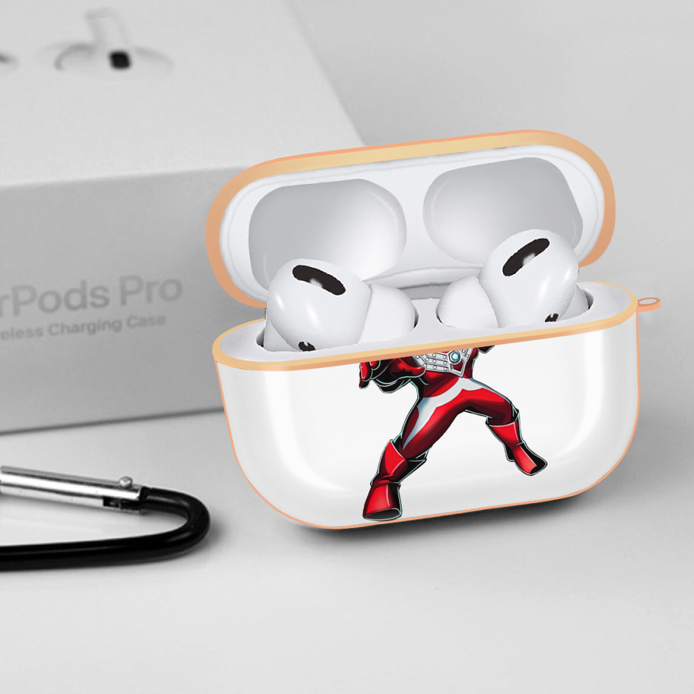ウルトラマン Ultraman 【AirPods Pro用】ハードシェル保護ケース｜耐衝撃・防指紋・カラビナ付き商品仕様
