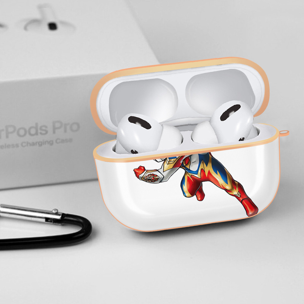 ウルトラマン Ultraman 【AirPods Pro用】ハードシェル保護ケース｜耐衝撃・防指紋・カラビナ付き商品仕様