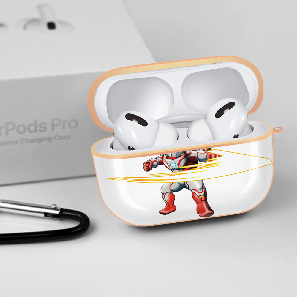 ウルトラマン Ultraman 【AirPods Pro用】ハードシェル保護ケース｜耐衝撃・防指紋・カラビナ付き商品仕様