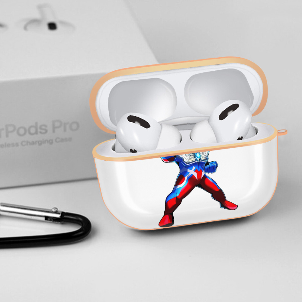 ウルトラマン Ultraman 【AirPods Pro用】ハードシェル保護ケース｜耐衝撃・防指紋・カラビナ付き商品仕様