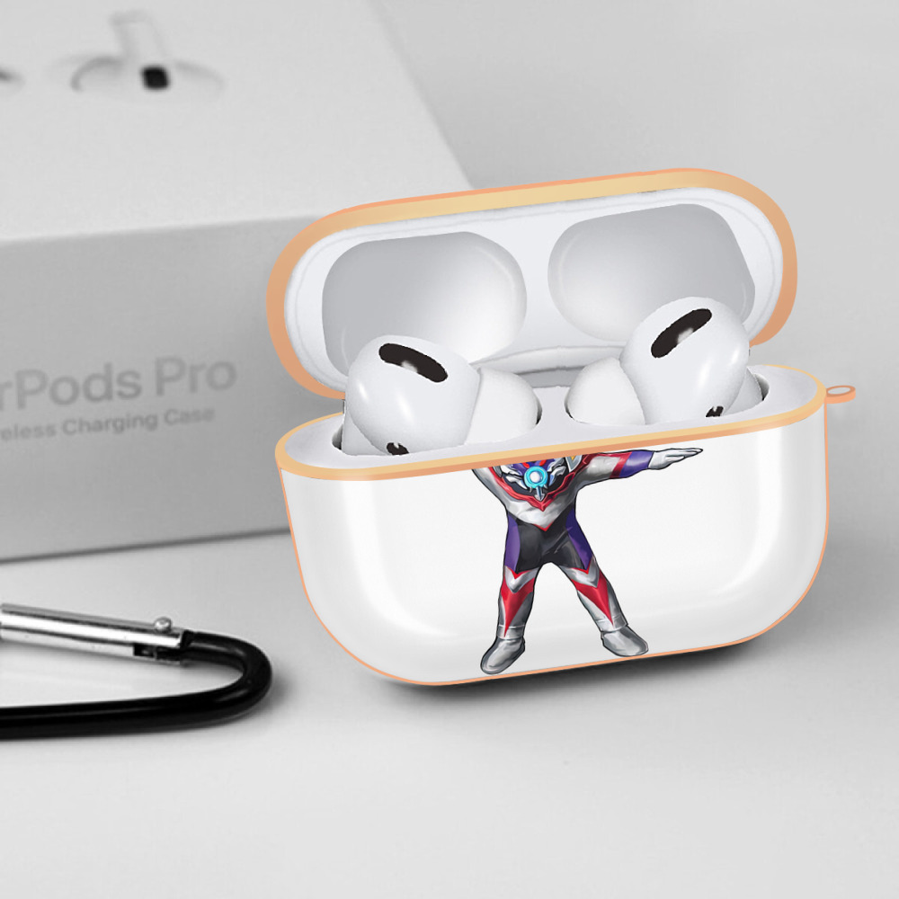 ウルトラマン Ultraman 【AirPods Pro用】ハードシェル保護ケース｜耐衝撃・防指紋・カラビナ付き商品仕様