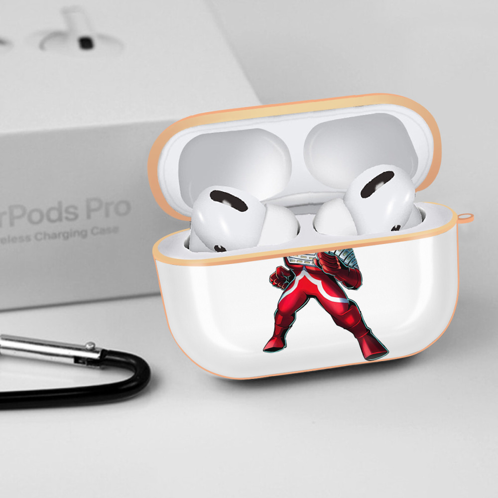 ウルトラマン Ultraman 【AirPods Pro用】ハードシェル保護ケース｜耐衝撃・防指紋・カラビナ付き商品仕様