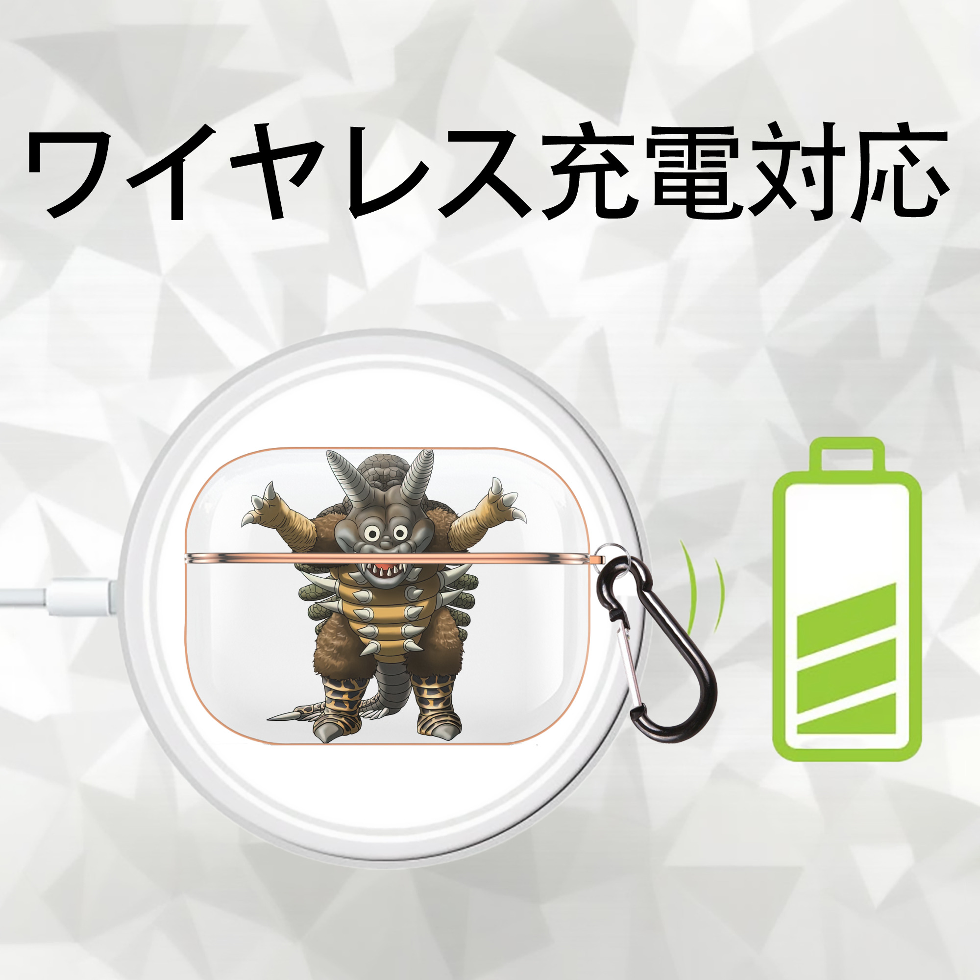 ウルトラマン Ultraman 【AirPods Pro用】ハードシェル保護ケース｜耐衝撃・防指紋・カラビナ付き商品仕様