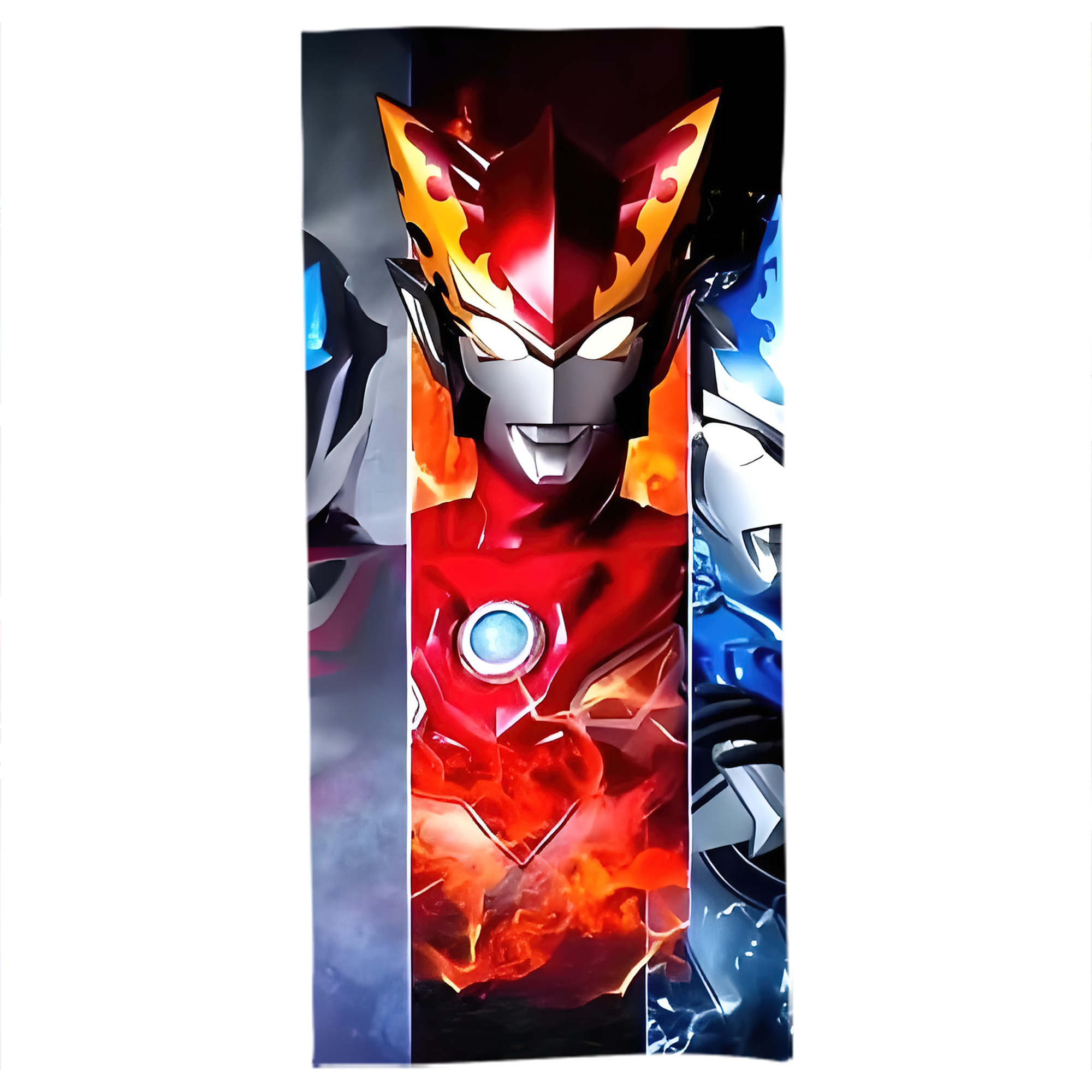 （画像用） ウルトラマン Ultraman 大判バスタオル 70×140cm 吸水速乾 柔らかい肌触り