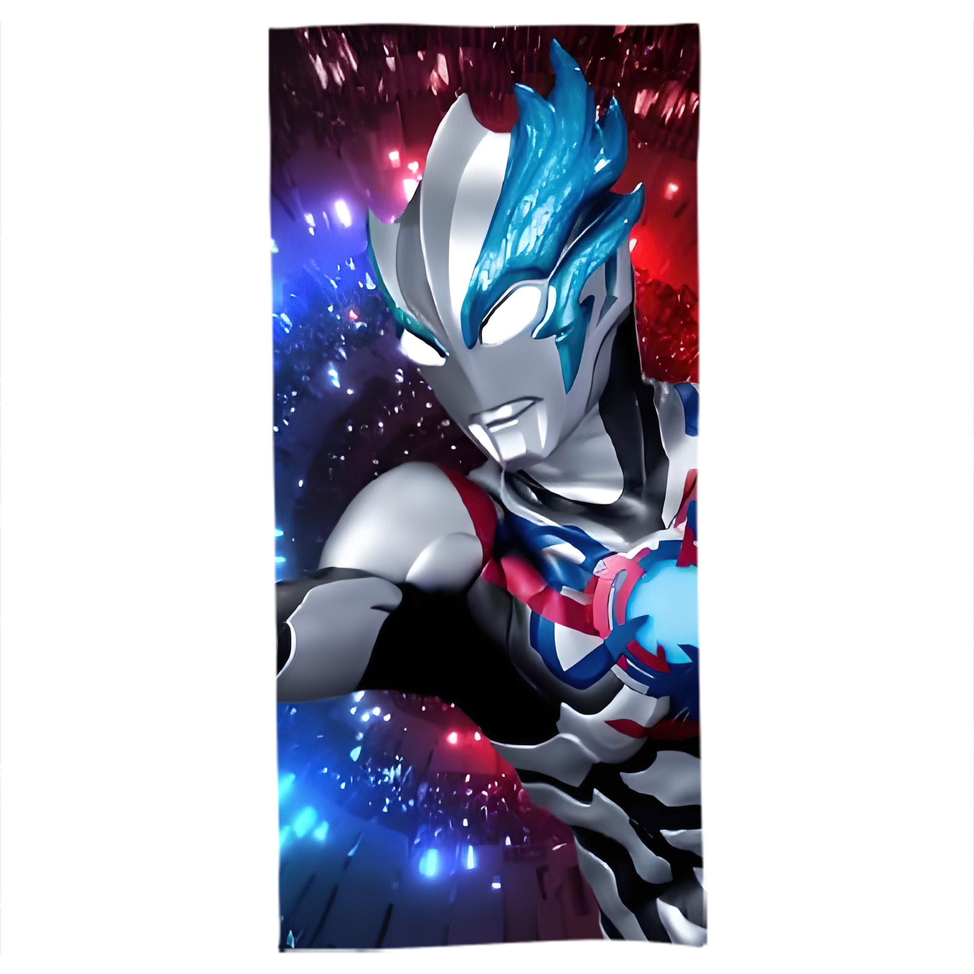 （画像用） ウルトラマン Ultraman 大判バスタオル 70×140cm 吸水速乾 柔らかい肌触り