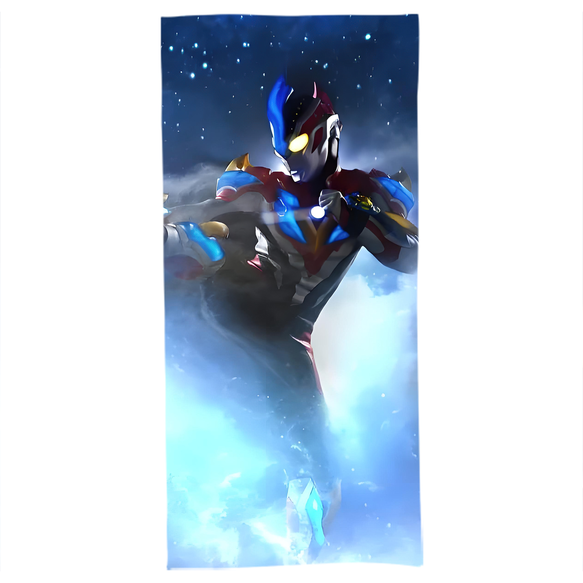 （画像用） ウルトラマン Ultraman 大判バスタオル 70×140cm 吸水速乾 柔らかい肌触り